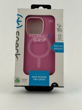 Speck Presidio2 Grip iPhone 16 Pro Pink Case NWT MSRP: $55.00